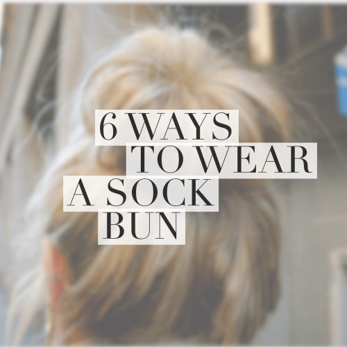 Are you a fan of the ever-popular sock bun? Read all about the sock bun and check out 6 different creative ways to wear one...