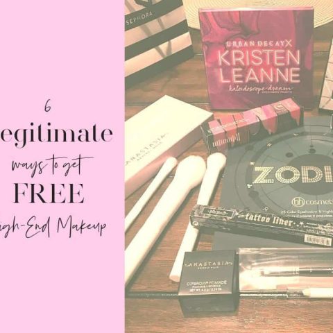 Yesterday, I got a free $100 Sephora Gift card with the first method on this list. Let me show you the 6 easiest ways to get free high-end makeup.