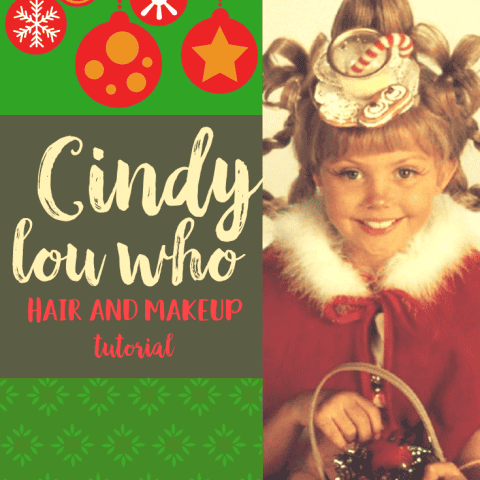 Cindy Lou Who is an iconic Christmas character that represents everything good. Check out these tips on how to do Cindy Lou Who hair and makeup this year for your Christmas parties and events!