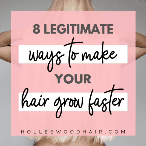 Does it seem like your hair takes forever to grow? These 8 actionable tips really make hair grow faster! The first thing you should do is...