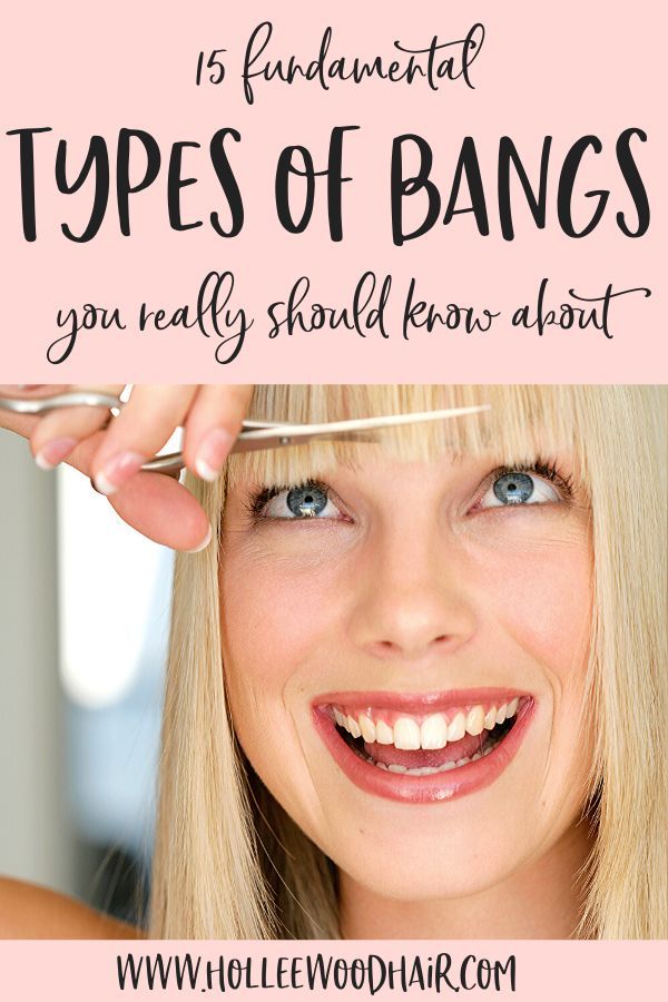 15 Fundamental Types of Bangs You Really Should Know About
