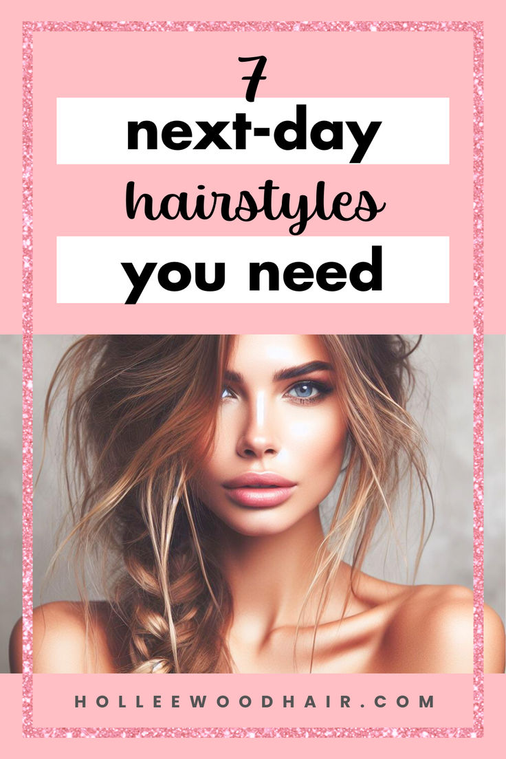 7 next-day hairstyles you need