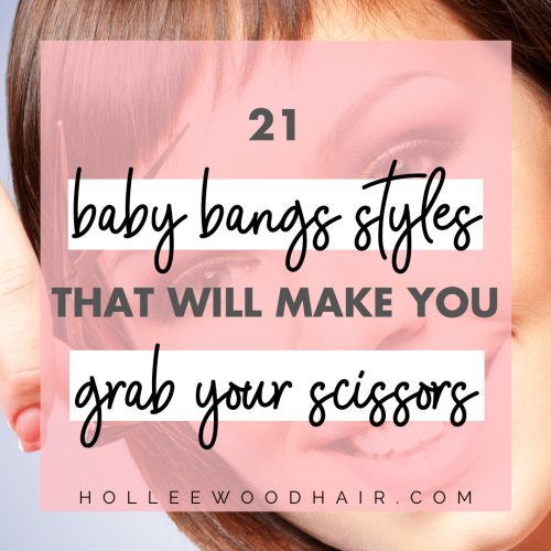 Are you looking for a fun new way to wear your bangs? These adorable baby bangs hairstyles are perfect for any season!