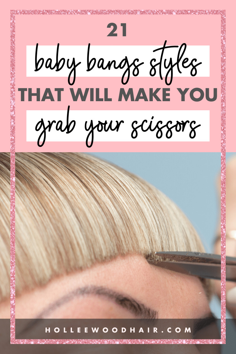 Are you looking for a fun new way to wear your bangs? These adorable baby bangs hairstyles are perfect for any season!