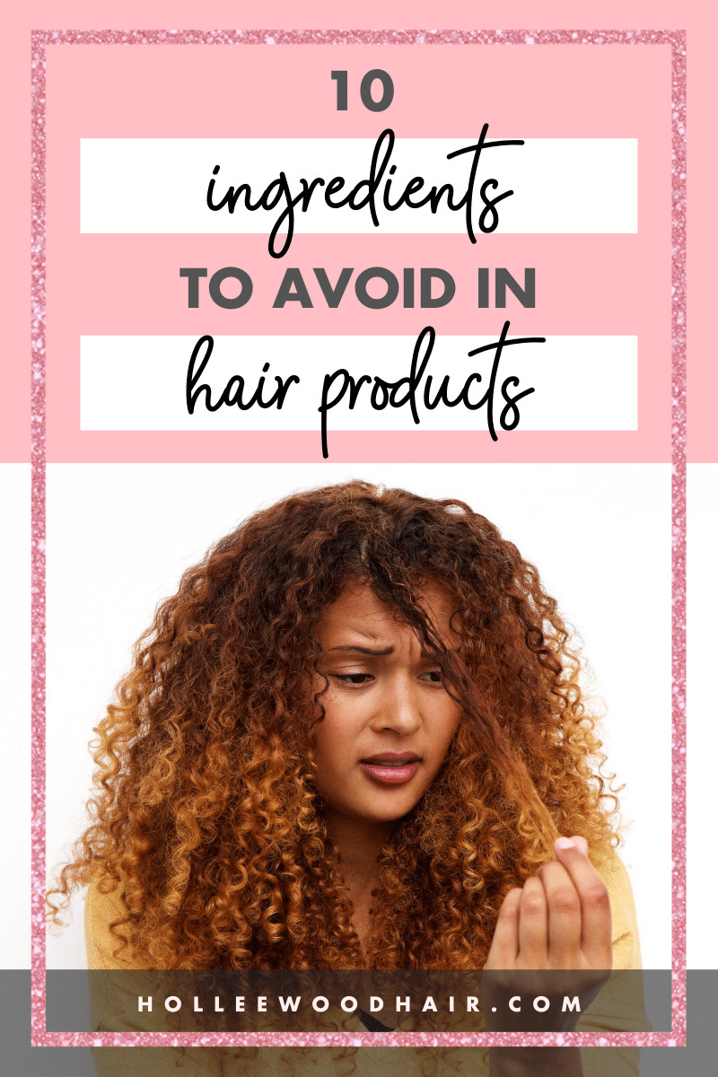 You'll never believe what they put in cosmetics these days! Here's the ultimate list of ingredients to avoid in hair products! #hairproducts #healthyhair #haircare