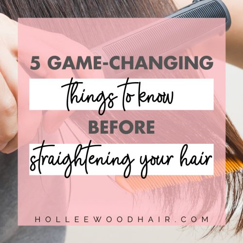 Straightening your hair got you down? These 5 expert tips will totally change the game and make your life so much easier!