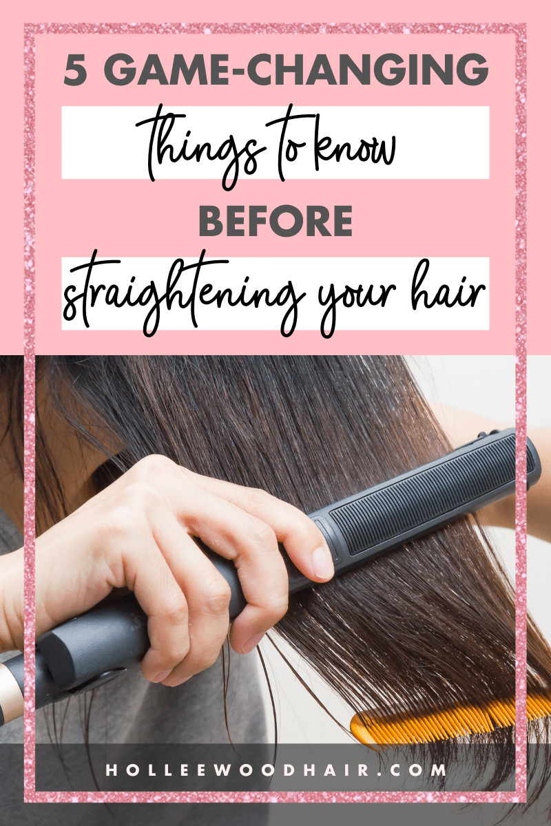 Straightening your hair got you down? These 5 expert tips will totally change the game and make your life so much easier!