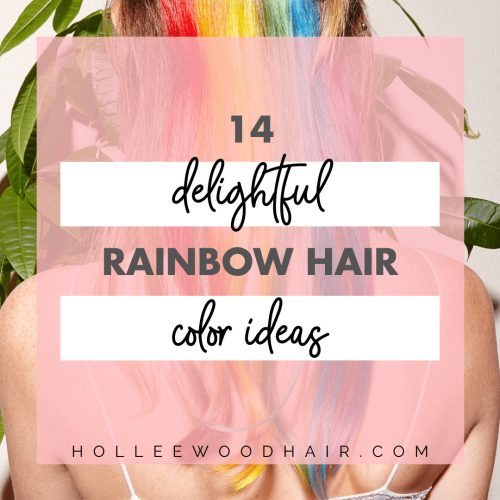 Rainbow hair is one of the most beautiful hair trends of the past decade. Here are 14 of the cutest rainbow hair color ideas on the planet...