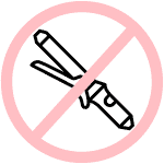 No Heat Styling Icon